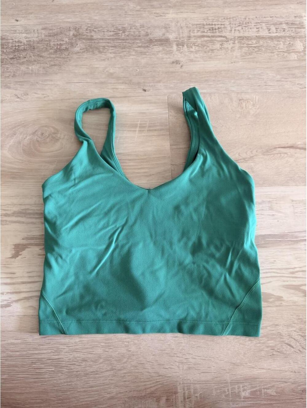 Lululemon Women's Green Vests-tanks-cami